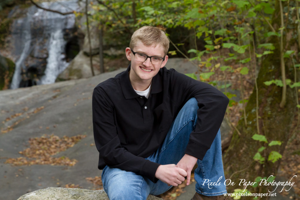 Pixels On Paper Photographers Wilkesboro NC Anderson Family Outdoor Fall Portrait Photography Photo