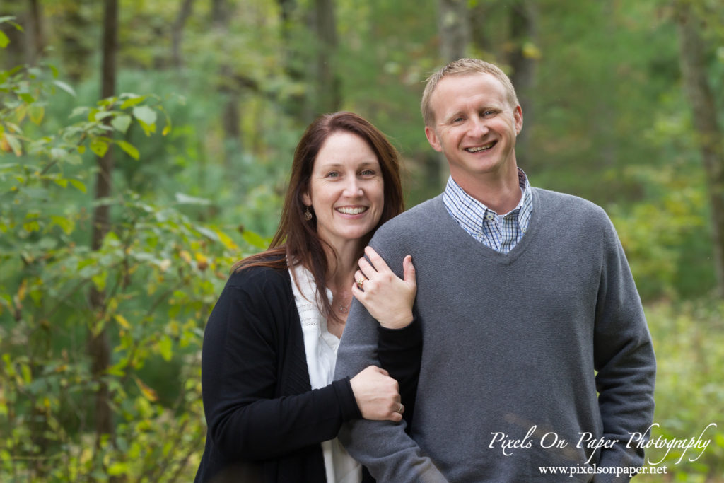 Pixels On Paper Photographers Wilkesboro NC Anderson Family Outdoor Fall Portrait Photography Photo