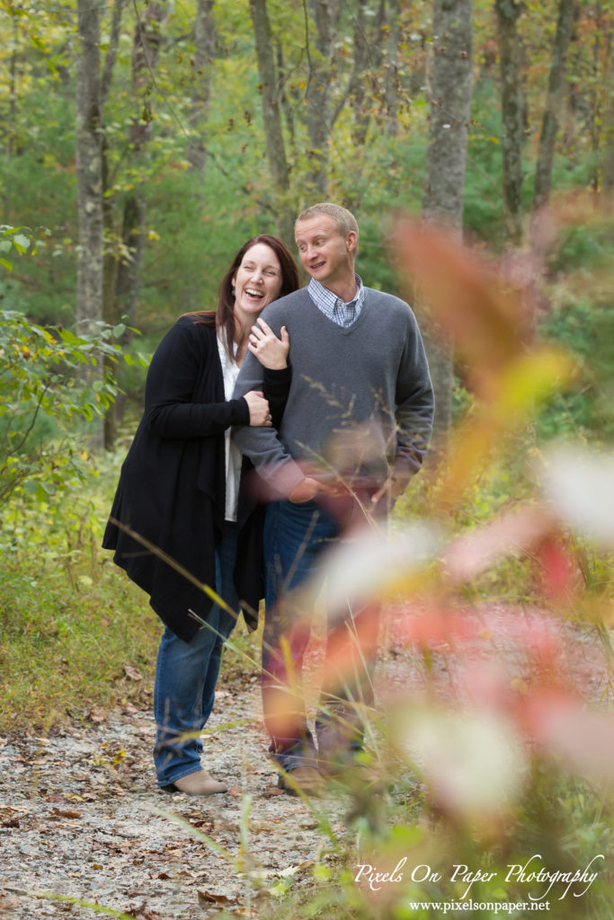 Pixels On Paper Photographers Wilkesboro NC Anderson Family Outdoor Fall Portrait Photography Photo