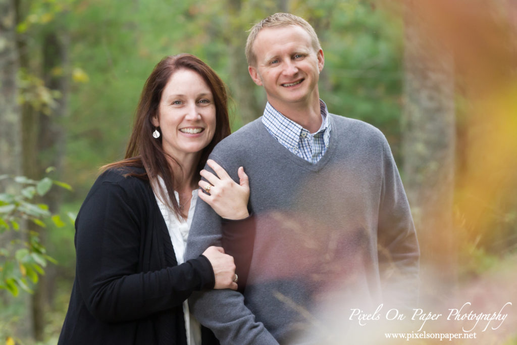 Pixels On Paper Photographers Wilkesboro NC Anderson Family Outdoor Fall Portrait Photography Photo