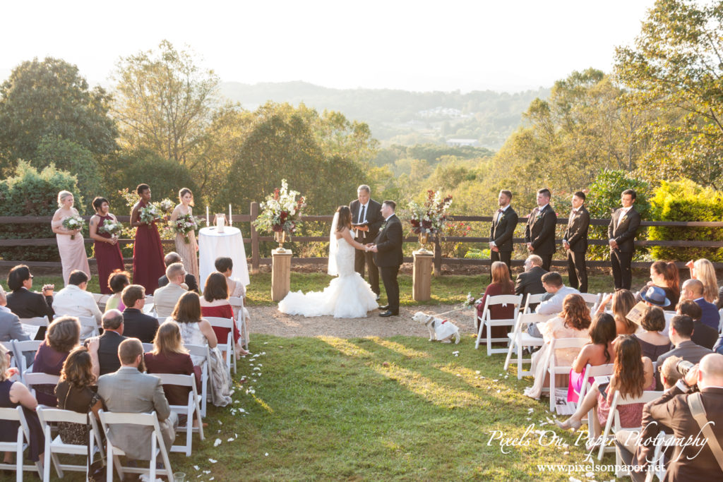 Sevilla / Cummings Pixels On Paper Photography Asheville NC Crest Pavillion Wedding Photo