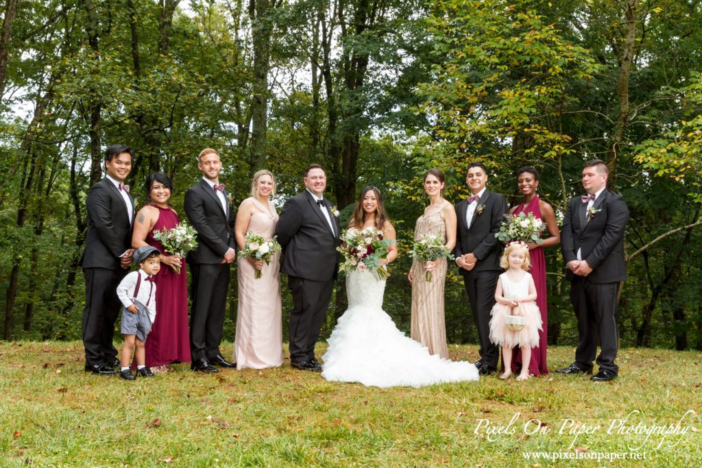 Sevilla / Cummings Pixels On Paper Photography Asheville NC Crest Pavillion Wedding Photo