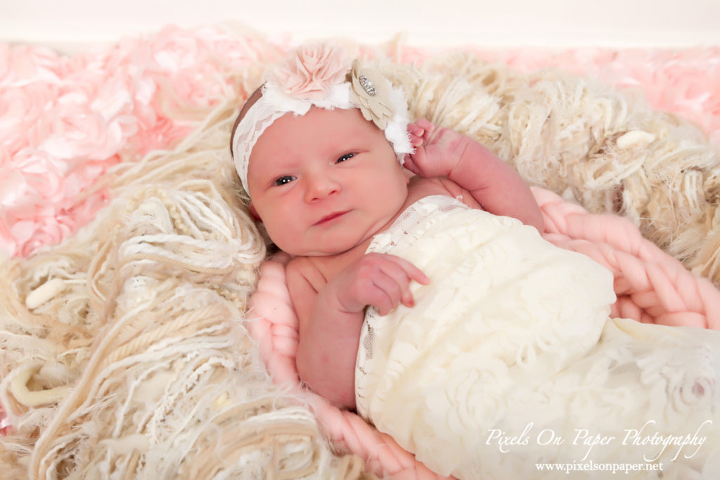 Pixels On Paper Photography Anna Sophia Newborn Baby Portrait Photo