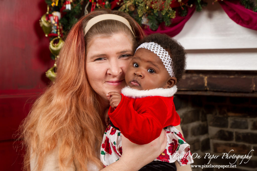 Pixels On Paper Photographers Wilkesboro NC Vazquez Christmas Portrait Photography Photo