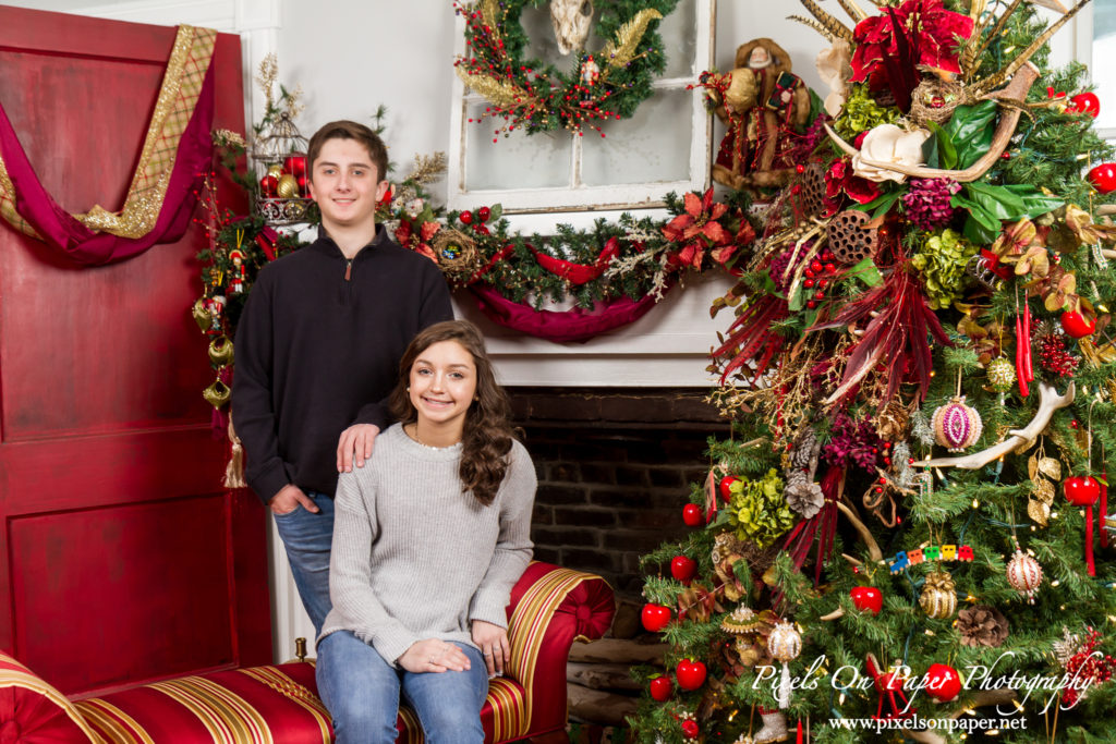 Pixels On Paper Photographers Scott Family 2019 Christmas Portrait Photo
