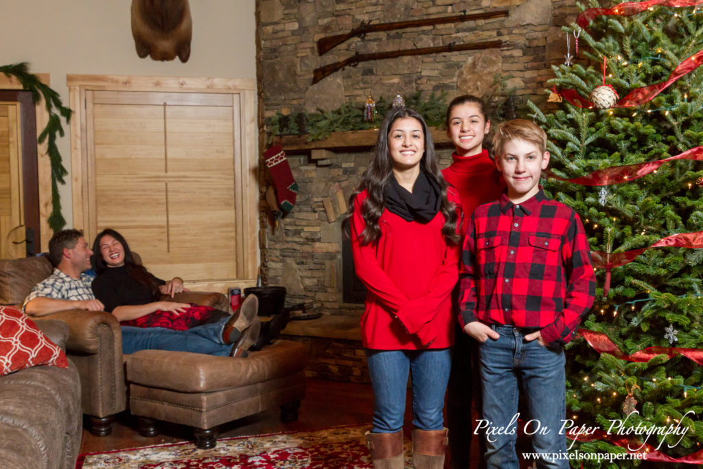Pixels On Paper Wilkesboro NC Photographers Holland In Home Family Christmas 2019 Photo
