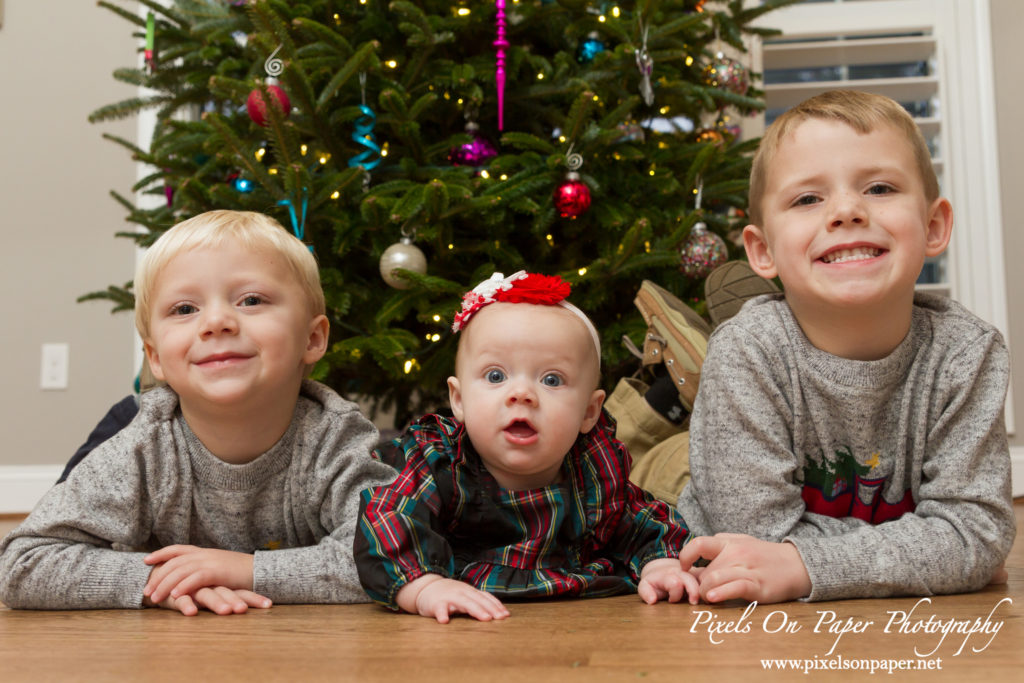 Pixels On Paper Wilkesboro NC Photographers York In Home Family Christmas 2019 Photo