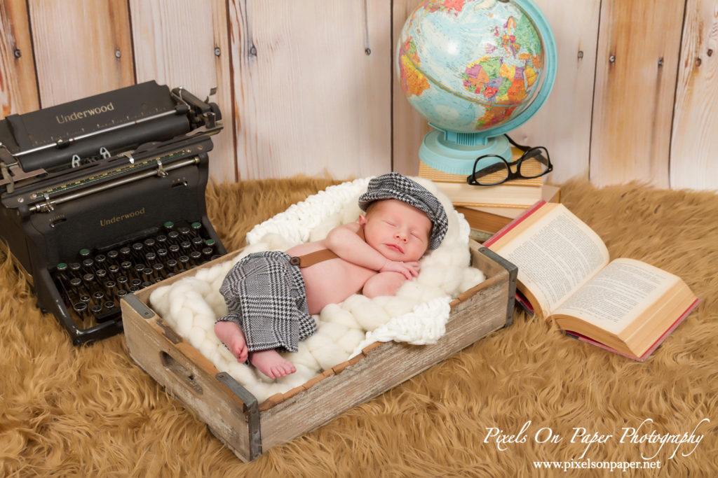 Pixels On Paper Photography Atticus Newborn Family Portrait Photo