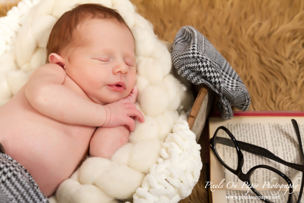 Pixels On Paper Photography Atticus Newborn Family Portrait Photo