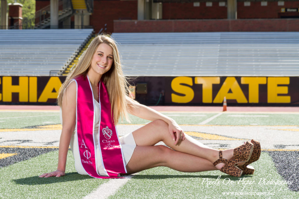 Appalachian State University College Senior Graduation outdoor portrait photography by Pixels On Paper Photography photo