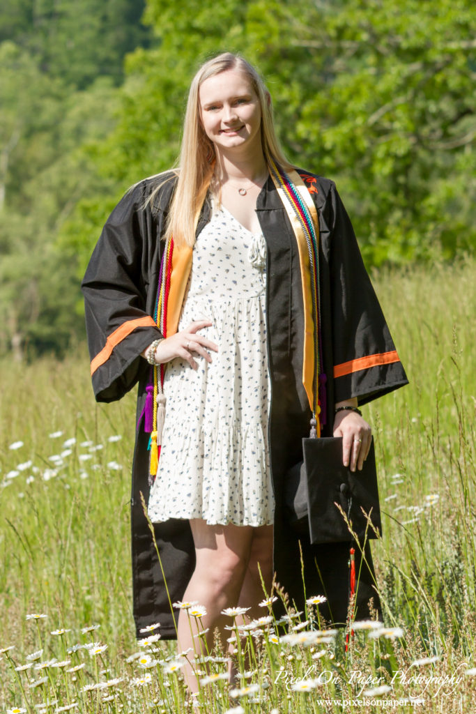 High School Senior Graduation outdoor portrait photography by Pixels On Paper Photography photo