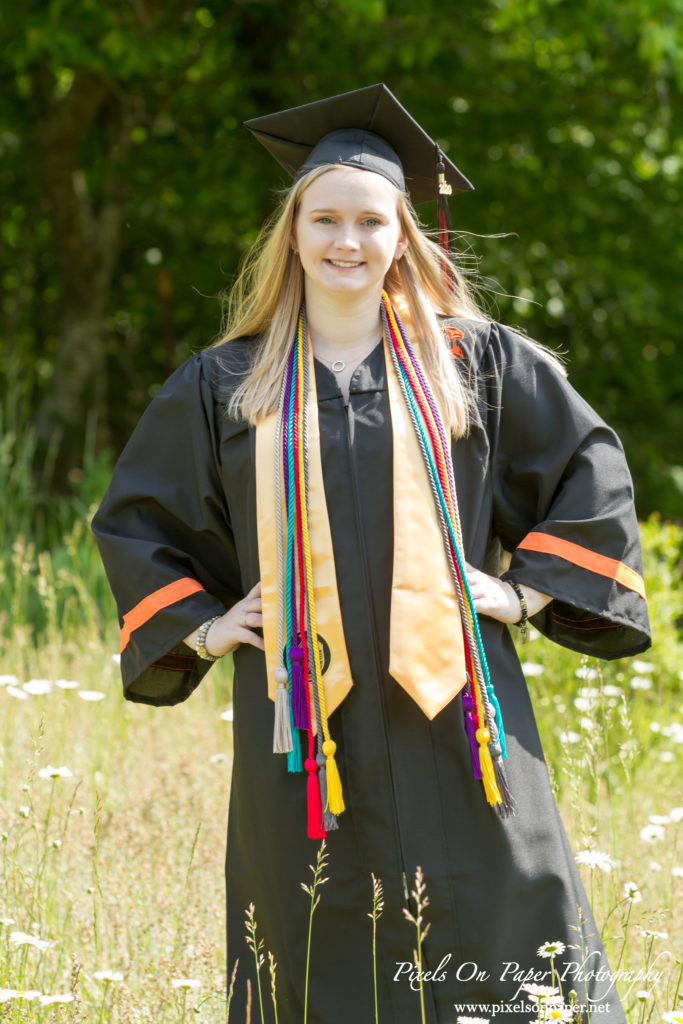 High School Senior Graduation outdoor portrait photography by Pixels On Paper Photography photo