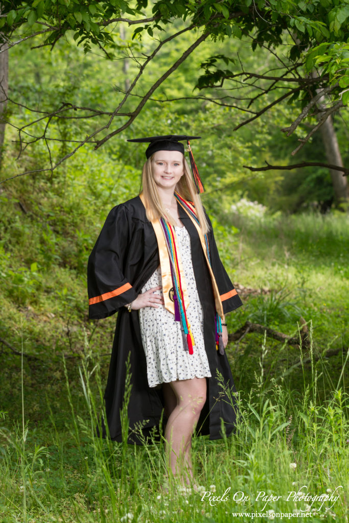 High School Senior Graduation outdoor portrait photography by Pixels On Paper Photography photo