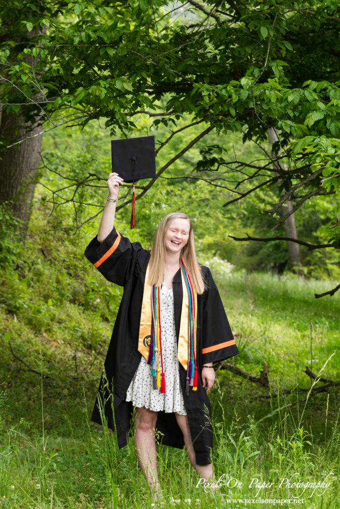 High School Senior Graduation outdoor portrait photography by Pixels On Paper Photography photo