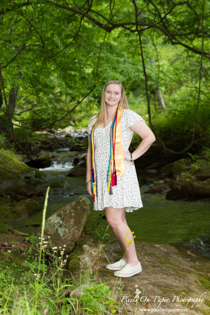 High School Senior Graduation outdoor portrait photography by Pixels On Paper Photography photo