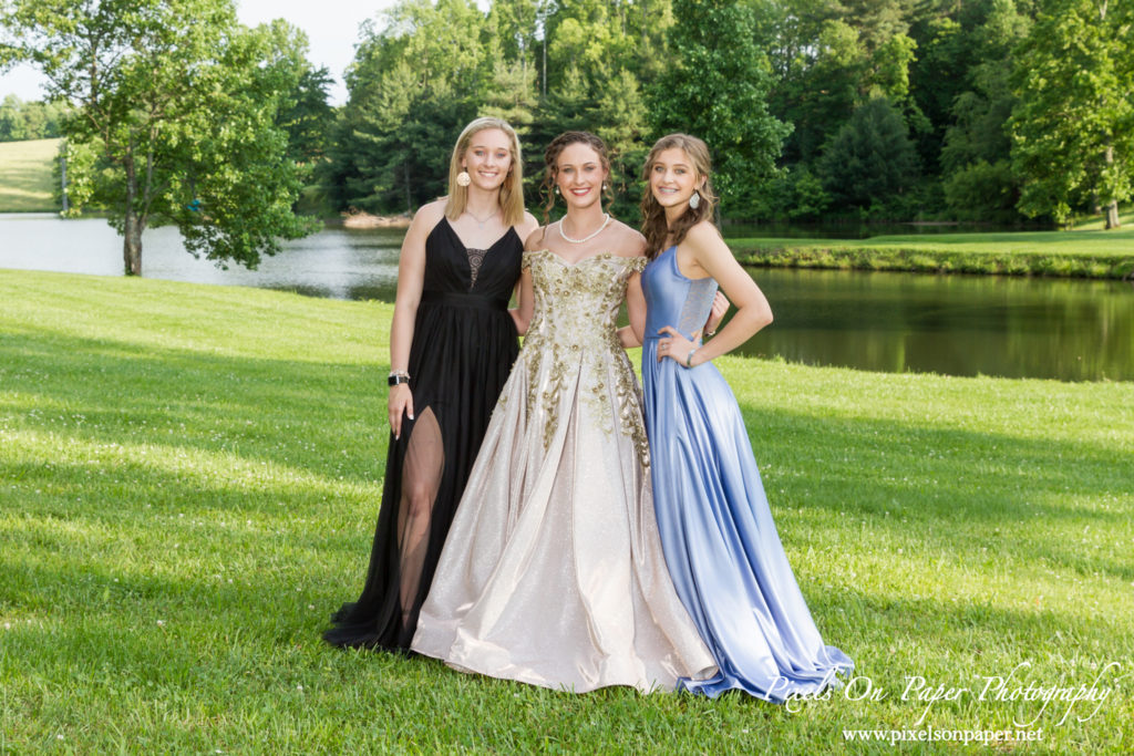 Pixels On Paper Photographers Wilkesboro NC 2020 Senior Prom Portrait Photography