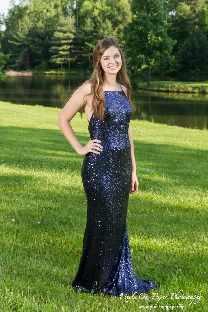 Pixels On Paper Photographers Wilkesboro NC 2020 Senior Prom Portrait Photography