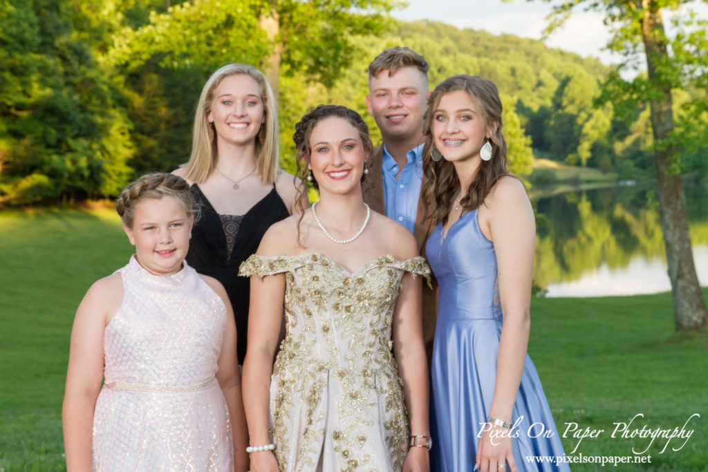 Pixels On Paper Photographers Wilkesboro NC 2020 Senior Prom Portrait Photography photo