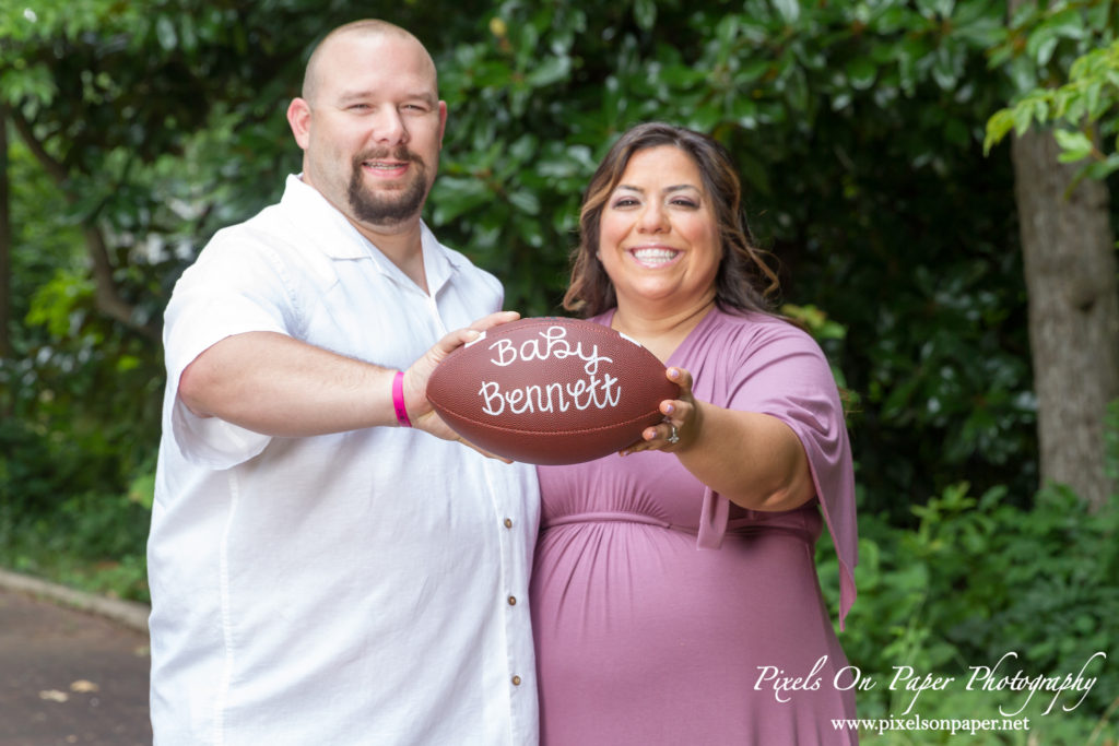 Pixels On Paper Baby Photographers Belmont NC Bennett family outdoor maternity portrait photo