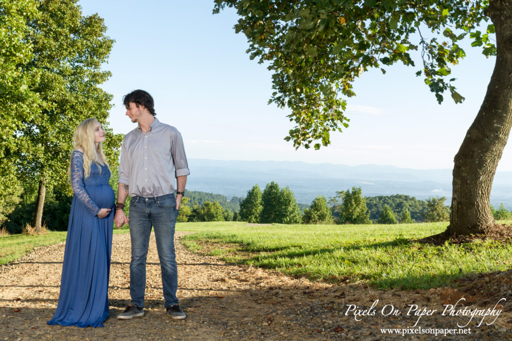 Driver family outdoor maternity portrait photography Moravian Falls NC Pixels On Paper Photographers photo