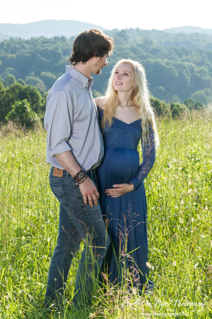 Driver family outdoor maternity portrait photography Moravian Falls NC Pixels On Paper Photographers photo