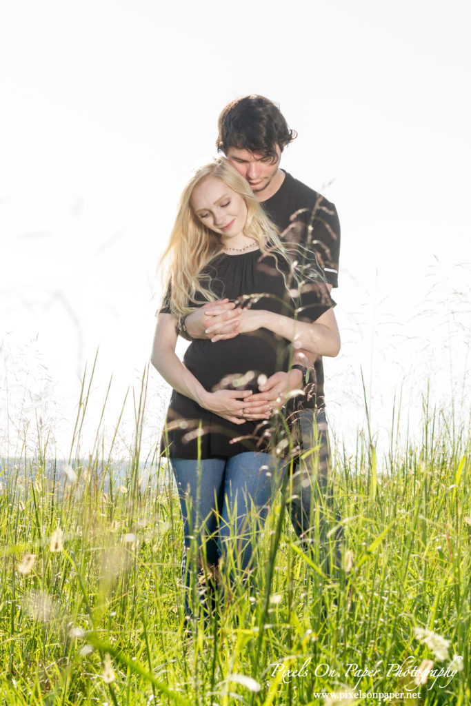 Driver family outdoor maternity portrait photography Moravian Falls NC Pixels On Paper Photographers photo