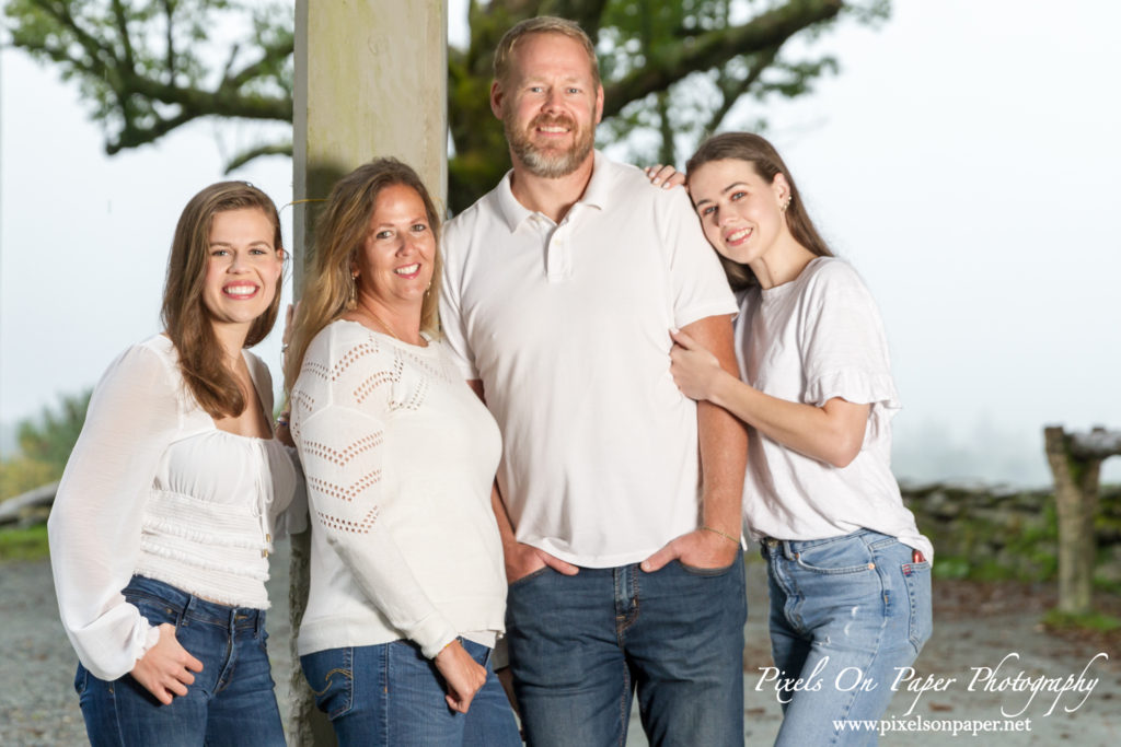 Waters Family Outdoor Fall Portrait Photography Pixels On Paper Photographers Blowing Rock NC photo