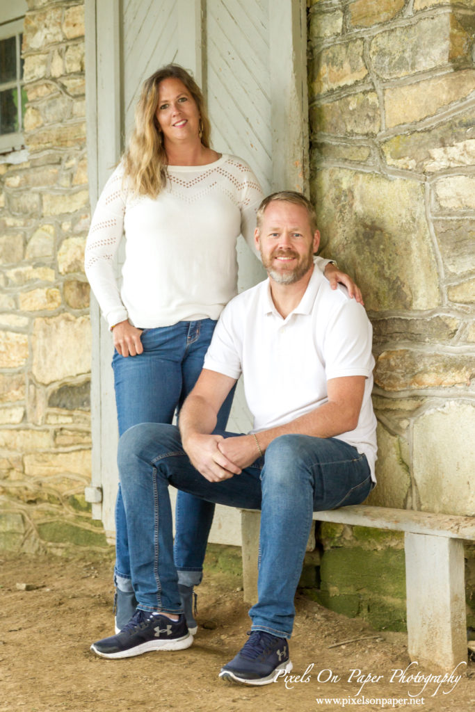 Waters Family Outdoor Fall Portrait Photography Pixels On Paper Photographers Blowing Rock NC photo