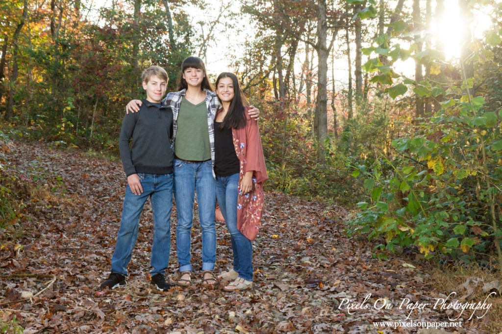 Pixels On Paper Photographers NC Mountains Holland Family Outdoor Fall Portrait Photo
