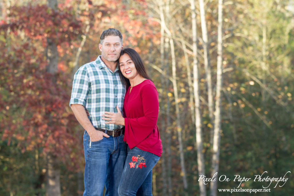 Pixels On Paper Photographers NC Mountains Holland Family Outdoor Fall Portrait Photo