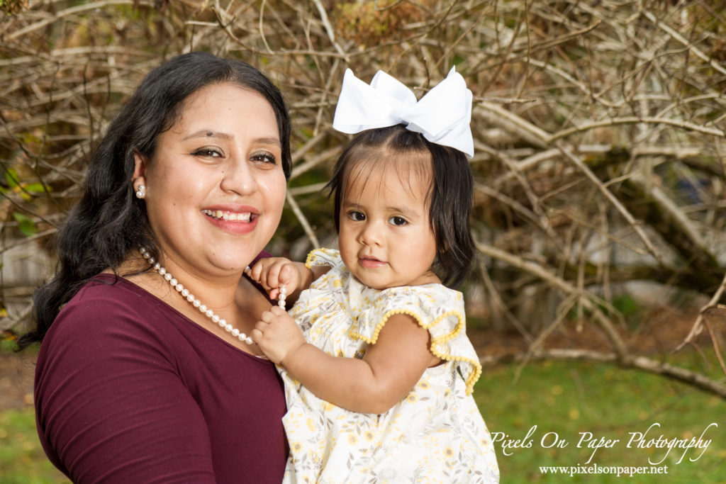 Pixels On Paper Photography Outdoor Fall One Year Baby Portrait Photo