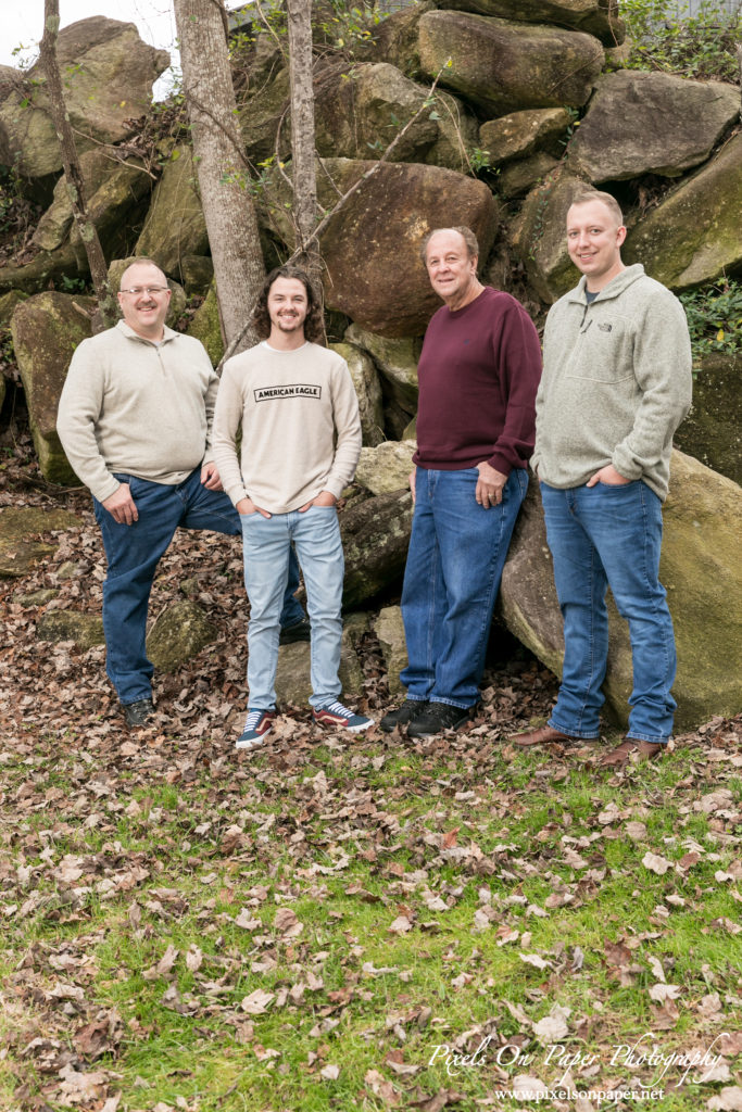 Pixels On Paper photographers outdoor fall family portrait of Roark and Lovell family photo