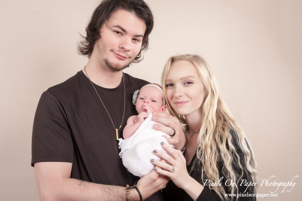 Driver family newborn baby portrait Pixels On Paper Photographers Wilkesboro NC photo