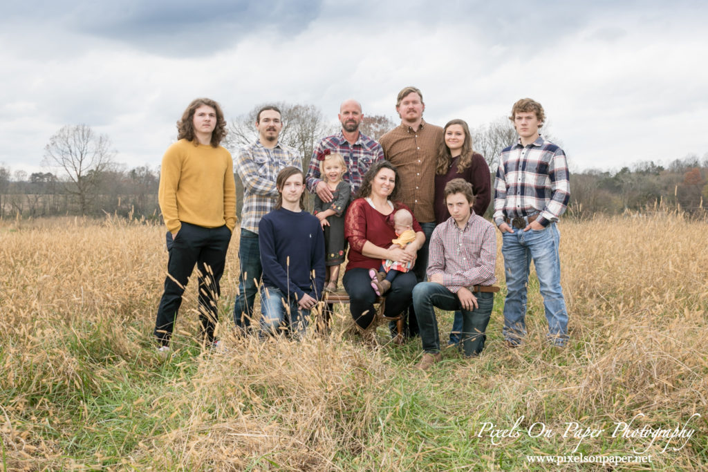 Pixels On Paper Portrait Photography. Edridge Family outdoor photo