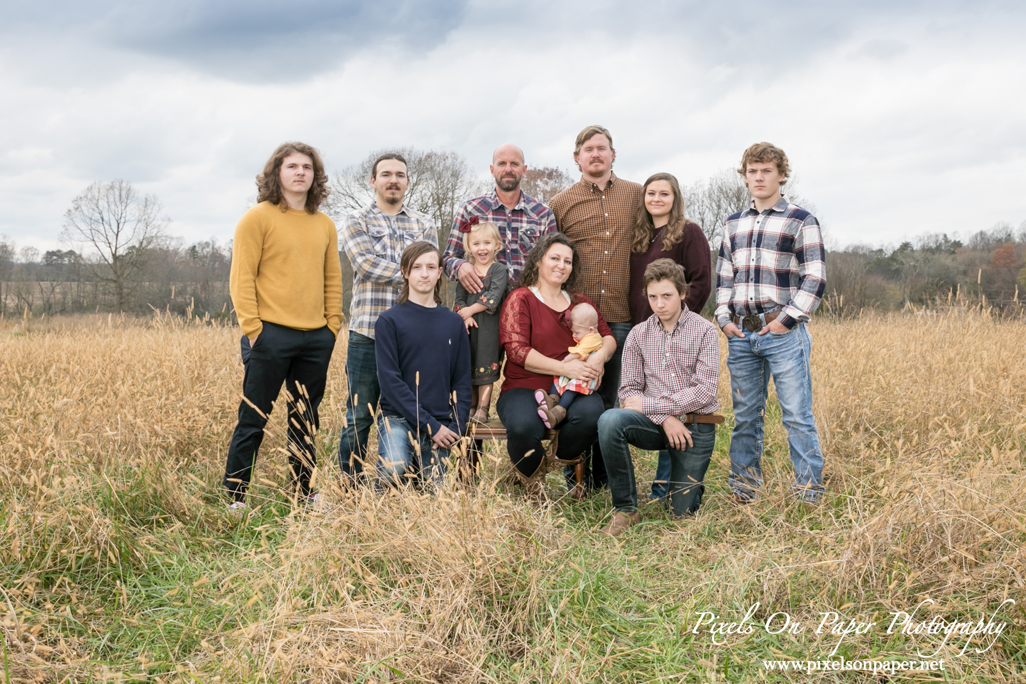 Pixels On Paper Portrait Photography. Edridge Family outdoor photo