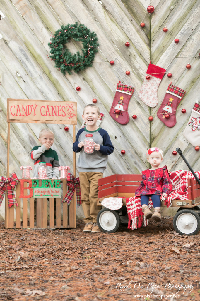 Wilkesboro NC Photographers Pixels On Paper 2020 York Family Christmas Photo