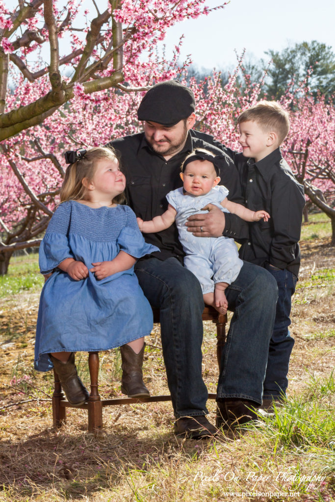 Pixels On Paper Photographers Holbrook Outdoor Family Portrait Photography Peach Orchard Photo