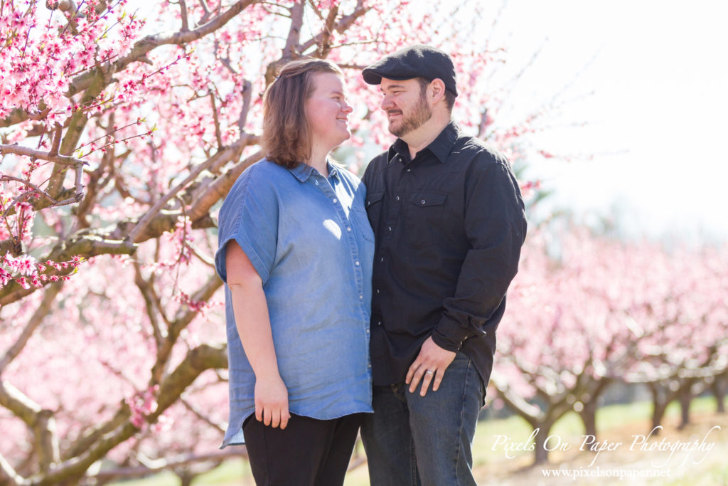 Pixels On Paper Photographers Holbrook Outdoor Family Portrait Photography Peach Orchard Photo