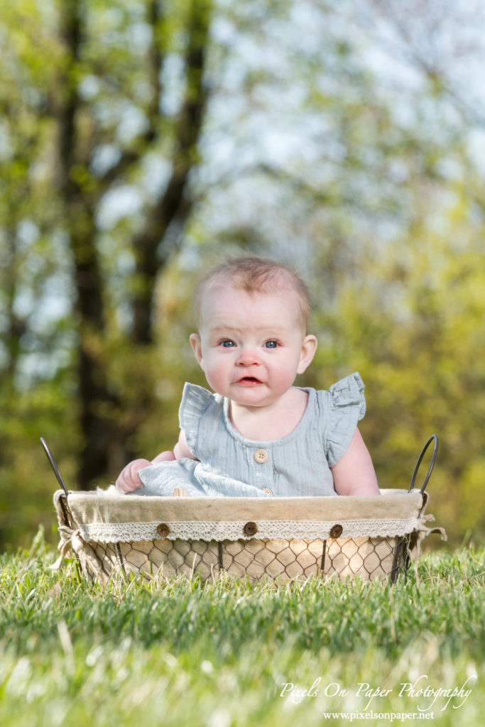 Driver family outdoor six month baby portrait wilkesboro nc photography photo