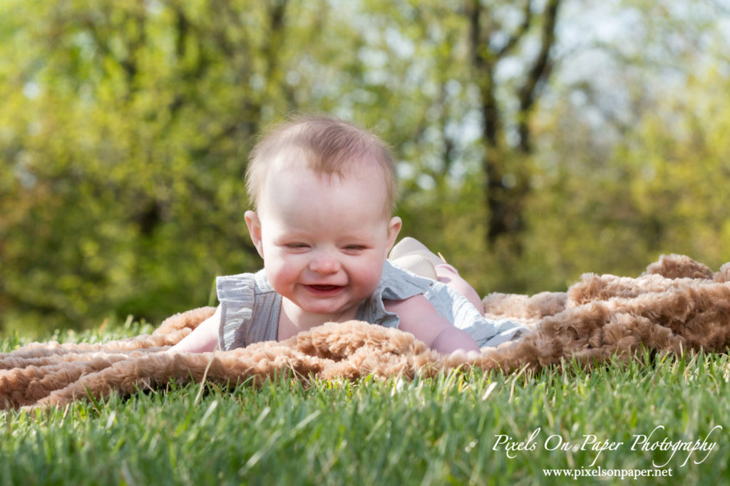 Driver family outdoor six month baby portrait wilkesboro nc photography photo