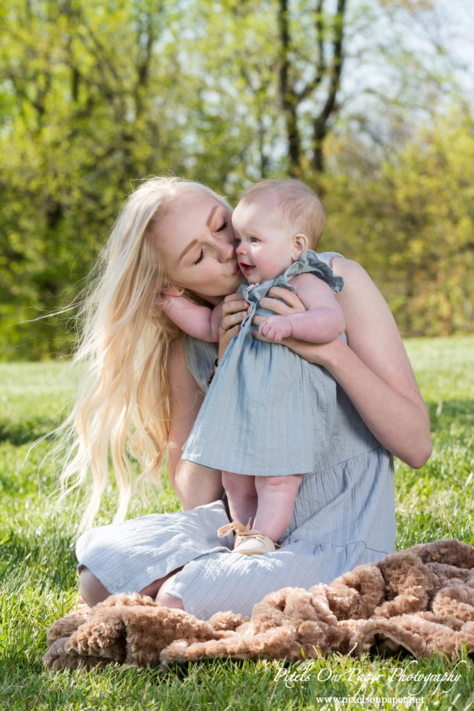 Driver family outdoor six month baby portrait wilkesboro nc photography photo