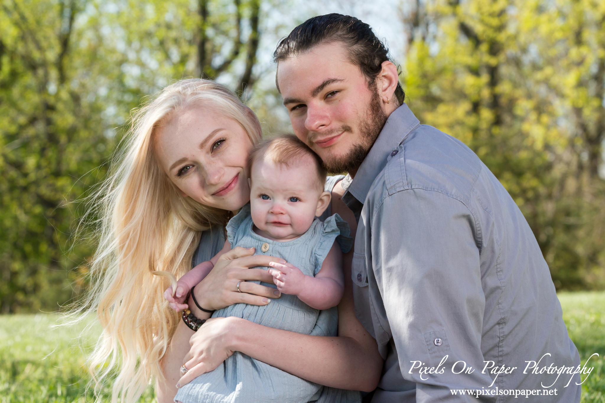 Driver family outdoor six month baby portrait wilkesboro nc photography photo