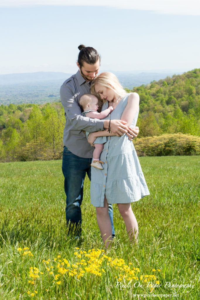 Driver family outdoor six month baby portrait wilkesboro nc photography photo