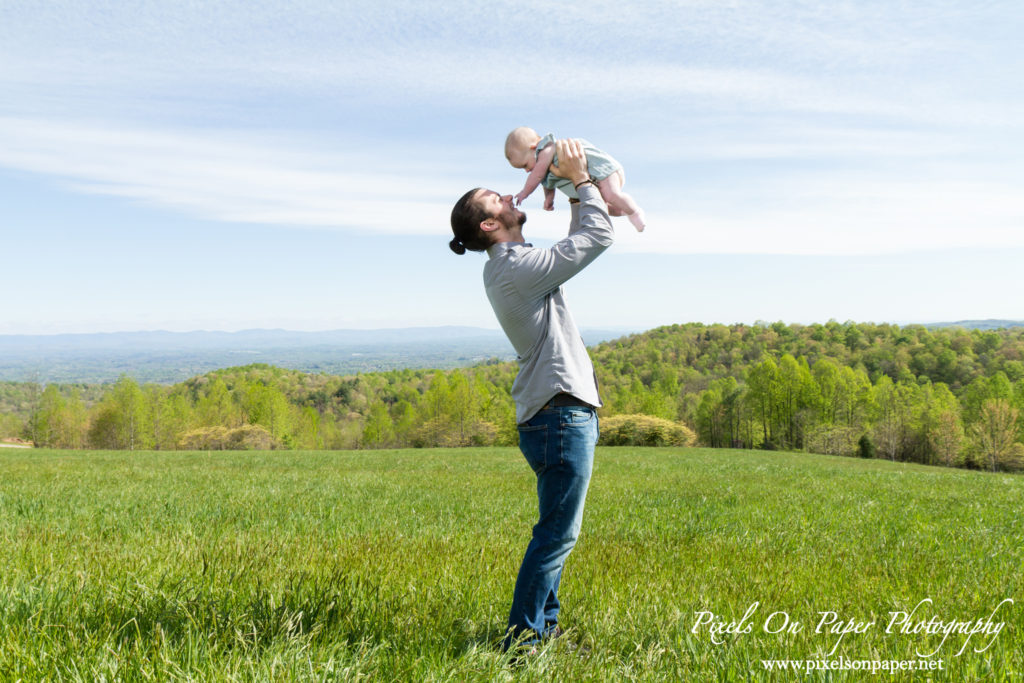 Driver family outdoor six month baby portrait wilkesboro nc photography photo
