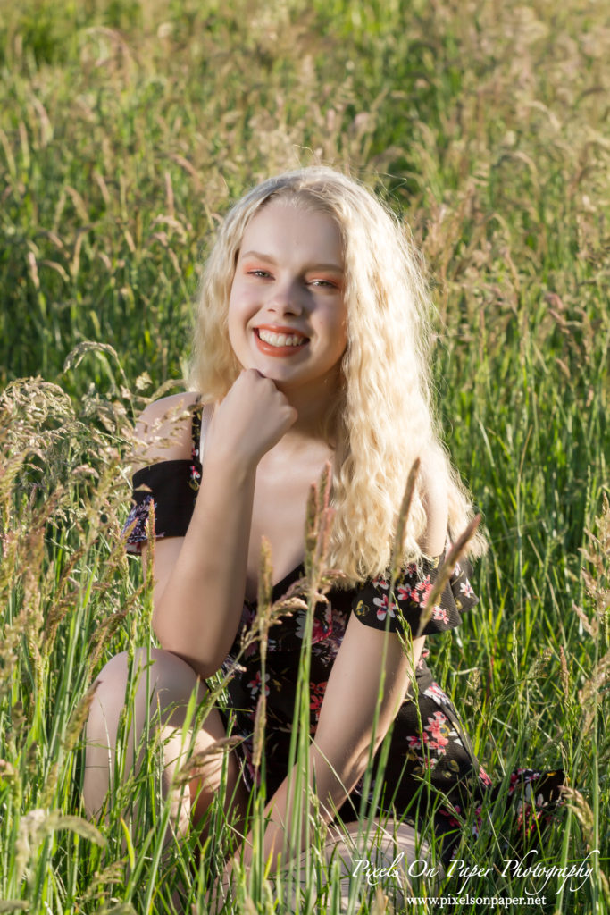 Pixels On Paper Wilkesboro NC High School Senior Photographers Allena's outdoor senior portrait photography photo