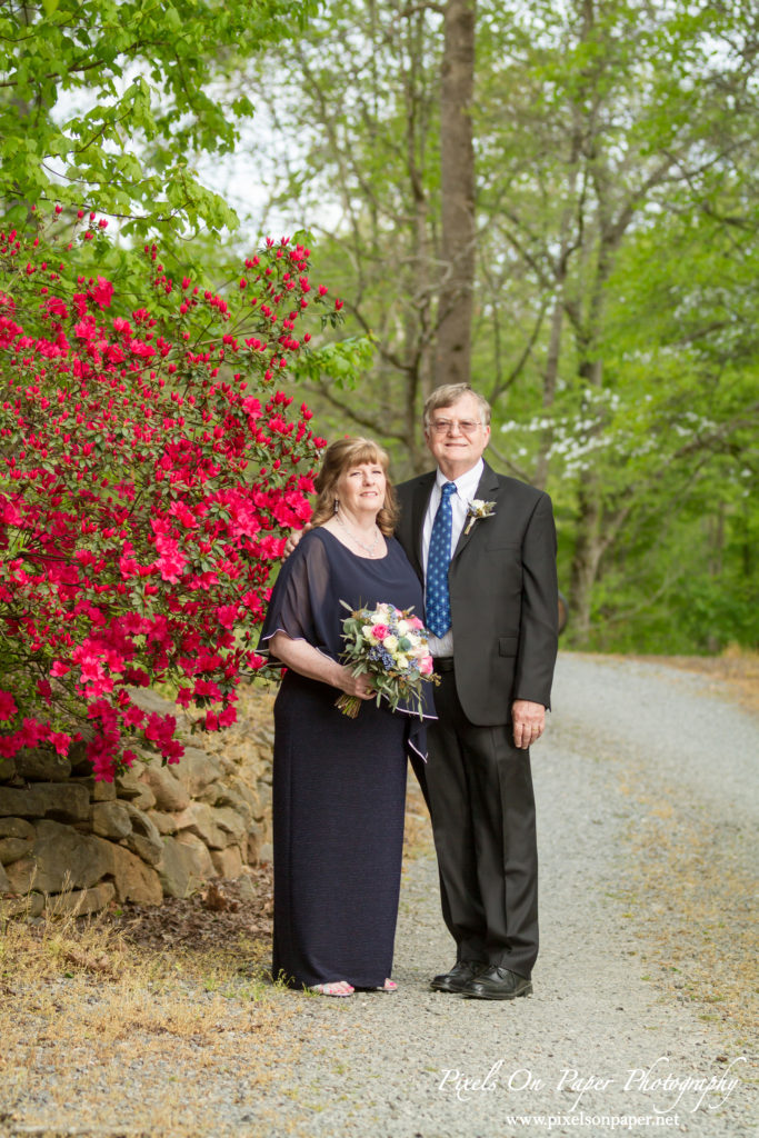 Noel / Morris Elkin Creek Vineyard Elopement Portrait photography by Wilkesboro NC Pixels On Paper Photographers Photo