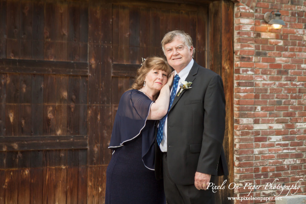 Noel / Morris Elkin Creek Vineyard Elopement Portrait photography by Wilkesboro NC Pixels On Paper Photographers Photo