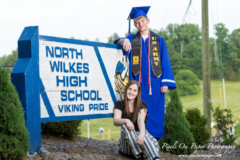 Pixels On Paper Wilkesboro NC Photographers Robertson North Wilkes High School Senior 2021 Photo