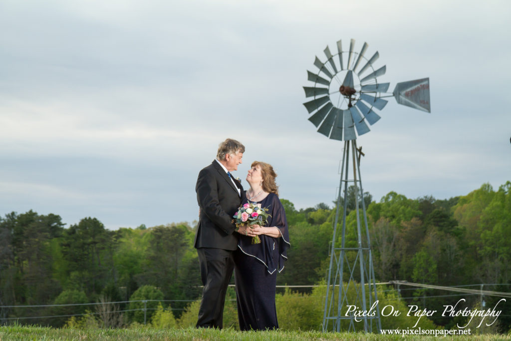 Noel / Morris Elkin Creek Vineyard Elopement Portrait photography by Wilkesboro NC Pixels On Paper Photographers Photo