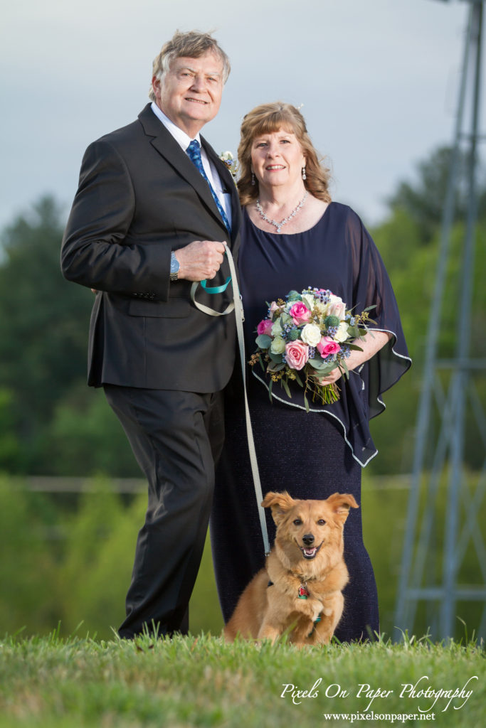 Noel / Morris Elkin Creek Vineyard Elopement Portrait photography by Wilkesboro NC Pixels On Paper Photographers Photo